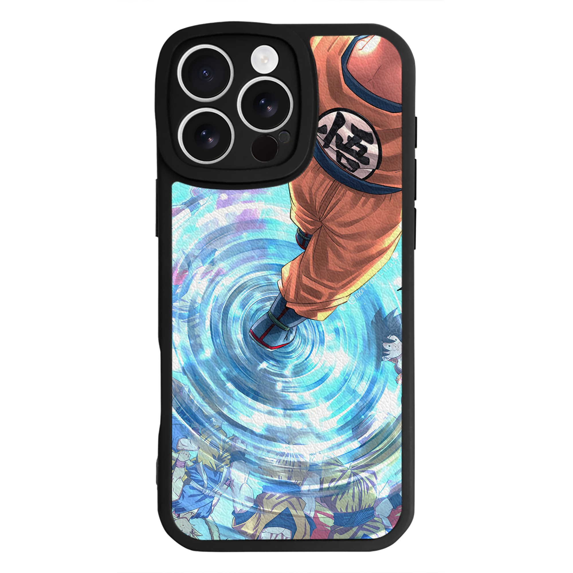 （画像用） ドラゴンボール DRAGON BALL 【iPhone 16シリーズ対応】シリコンスマホケース（レザー調） 材質：シリコン